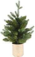 Home Styling Collection, Artificial Christmas tree in gold pot, 45 cm - Christmas Tree