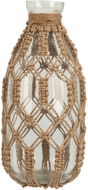 Home Styling Collection Skleněná váza s provázkem, průměr 24 cm - Váza