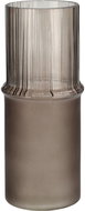 Home Styling Collection Glass vase MATTE, diameter 10,8 × 25 cm, grey - Vase