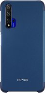 Honor 20 Flip-cover view Blue - Puzdro na mobil