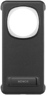 Phone Cover Honor Magic6 Pro PU Bracket Case Black - Kryt na mobil