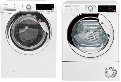 HOOVER DXOA 69AHC3 / 1-S + HOOVER DXW H9A3CTEX-S - Washer Dryer Set - Main image