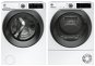 HOOVER HW4 37AMBS/1-S + HOOVER ND4 H7A2TSBEX-S - Washer Dryer Set