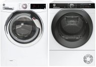 HOOVER H3WS437TAMCE/1-S + HOOVER NDP H9A3TCBEXS-S - Washer Dryer Set