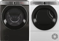 HOOVER H5WPB447AMBCB8-S + HOOVER NR4 H7A2TCBEX-S - Washer Dryer Set