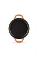 Hósse, Cast iron casserole dish, diameter 16 cm, (HSY KTV), orange - Baking Pan