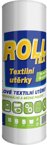 Paints and Varnishes Hostivař Textile wipe Rolltex small 15 m / 38 pieces - Paper Towels - Main image