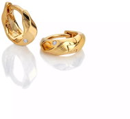HOT DIAMONDS X GOLDEN EDIT Huggie DE852 (Ag 925/1000; 1,62 g) - Earrings