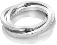 HOT DIAMONDS Trio DR296/R (Ag 925/1000; 7,87 g) - Ring