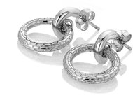Hot Diamonds Woven DE691 (Ag 925/1000, 4,75 g) - Earrings