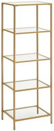 Houseland Vasagle Vondrow 124,5 cm, gold - Shelving Unit
