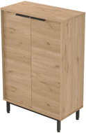 Houseland Lerry Oak Castello Honey - Shoe Rack