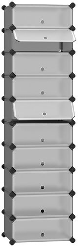 Songmics LIU shoebox set grey - Shoe Rack - Main image