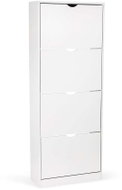 House 5 Escondido 4 compartments, white - Shoe Rack
