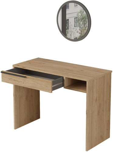 Houseland Dressing table Nina oak Castello - Dressing Table - Main image