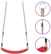 vidaXL Swing for children red - Swing