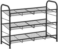 Houseland Hally, black - Shoe Rack