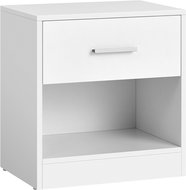 Houseland Vasagle Lauren white - Night Stand