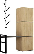Houseland Mello natural oak \ anthracite - Hall Set