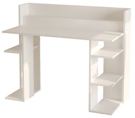 Houseland Brody white - Writing Desk - Main image