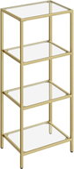 Songmics Vasagle Varma shelving unit gold - Shelving Unit