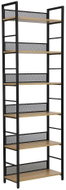 Signal Meble Raw R6 dub / černá - Shelving Unit