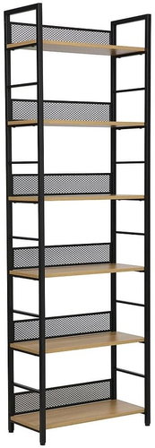 Signal Meble Raw R6 dub / černá - Shelving Unit - Main image