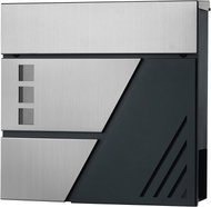 Songmics Nostalgy anthracite - Mailbox