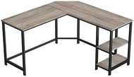Houseland VASAGLE SARAH corner, grey - Writing Desk
