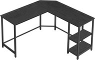 Houseland VASAGLE OLIVERRE corner, black - Writing Desk