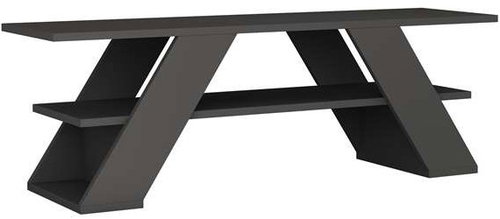 Houseland Farfalla 120 cm anthracite grey - TV Table - Main image