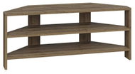 Houseland Thales TV corner table, dark oak - TV Table