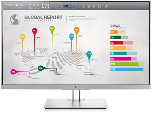 27" HP EliteDisplay E273q - Monitor - Main image