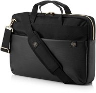 HP Pavilion Accent Briefcase Black/Gold 15,6" - Taška na notebook