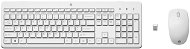 HP 230 Wireless Mouse Keyboard White – CZ/SK - Set klávesnice a myši