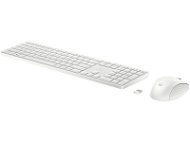 HP 650 Wireless Keyboard & Mouse White - CZ/SK - Set klávesnice a myši
