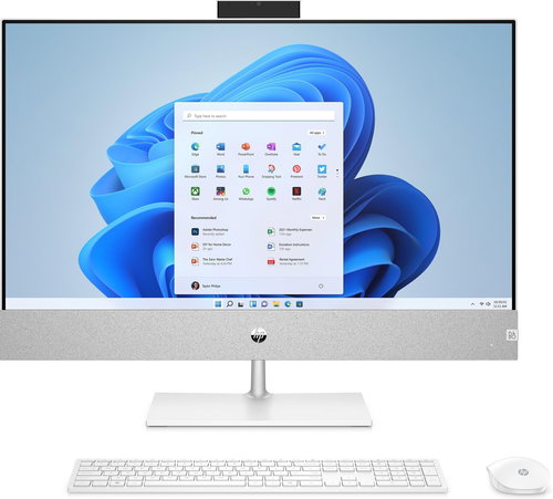 HP Pavilion 27-ca2000nc White Main image HP Pavilion 27-ca2000nc White - All In One PC - Main image