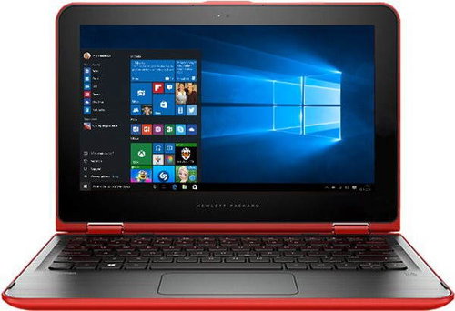 HP Pavilion 11-k004nc X360 Touch Sunset Red - Tablet PC - Main image