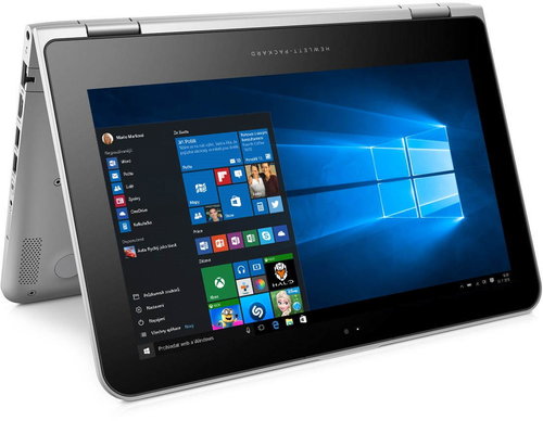HP Pavilion 13-s005nc X360 Touch Natural Silver - Tablet PC - Main image