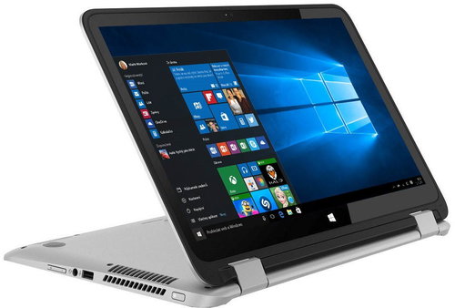 HP Pavilion 15-w005nc X360 Natural Silver / Black - Tablet PC - Main image