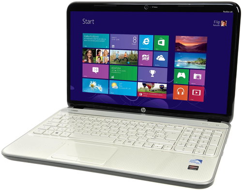 HP Pavilion g6-2352ec Linen White - Laptop - Main image