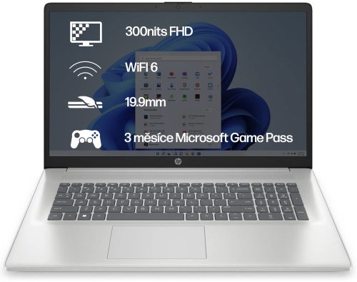 HP 17-cn3006nc Natural Silver - Laptop - Main image