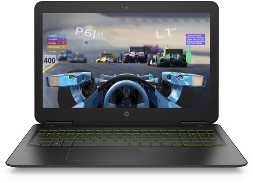 HP Pavilion Power 15-bc500nc Shadow Black Green - Laptop - Main image