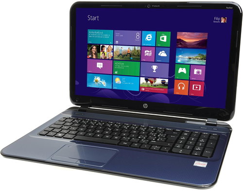 HP Pavilion Sleekbook 15-b100sc Winter Blue - Laptop - Main image