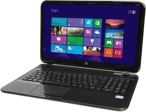 HP Pavilion Sleekbook 15-b155sc Sparkling Black - Laptop - Main image