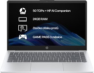 HP OmniBook 3 AI 14-ha0002nc Glacier Silver - Notebook