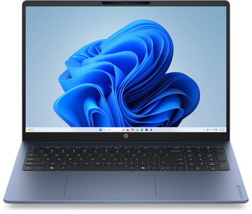 HP OmniBook 3 16-bu0901ncx Starlit Blue (bez adaptéru) - Laptop - Main image