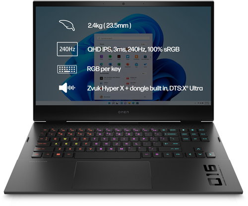OMEN 16-wf1900nc Shadow Black - Gaming Laptop - Main image