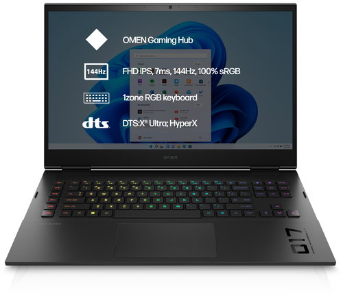 OMEN 17-db0900nc Shadow Black - Gaming Laptop - Main image