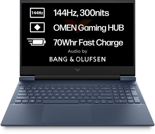 VICTUS by HP 16-e0912nc Performance Blue Main image VICTUS by HP 16-e0912nc Performance Blue - Gaming Laptop - Main image